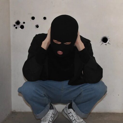 Balaclava 3 Furos Fetichista - Imagem 4