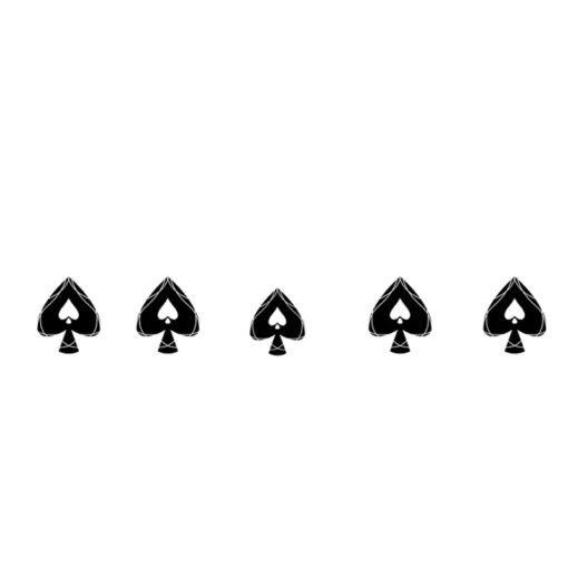 Tatuagem Temporária Tribal Spade Fetiche - Imagem 5