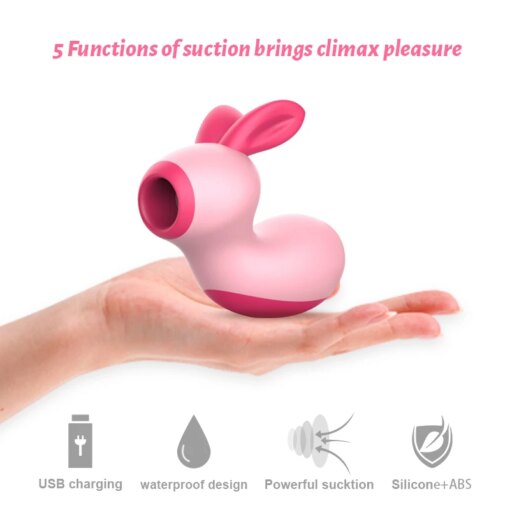Vibrador de Sucção Bunny Pleaser - Imagem 4