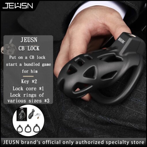 Gaiola de Castidade Masculina Jeusn - Imagem 4