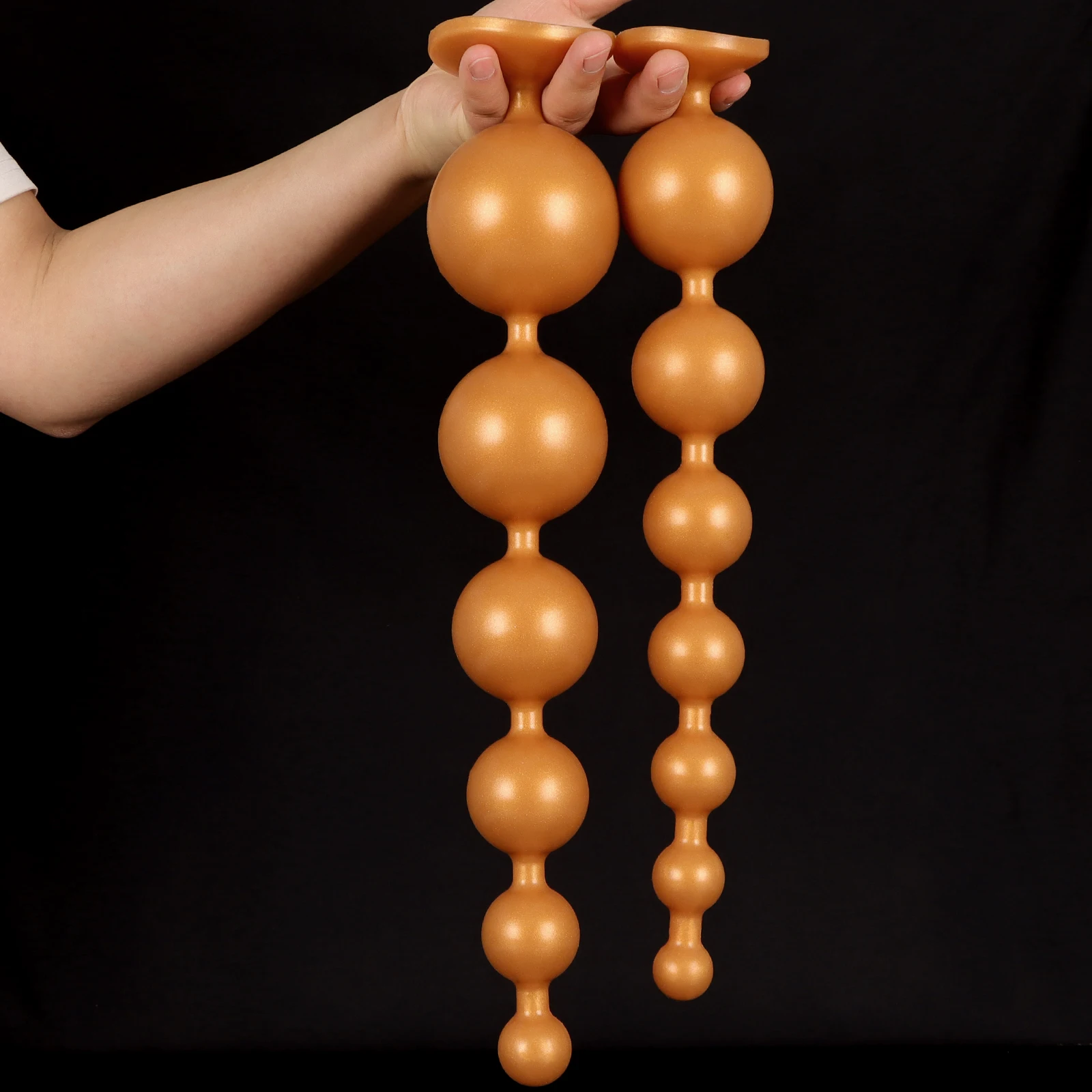 9 tamanho mas plug silicone anal contas grande anal plug cauda anal grande bola sextoy brinquedos sexuais enorme butt plug brinquedos adultos 2 estilo ass plug