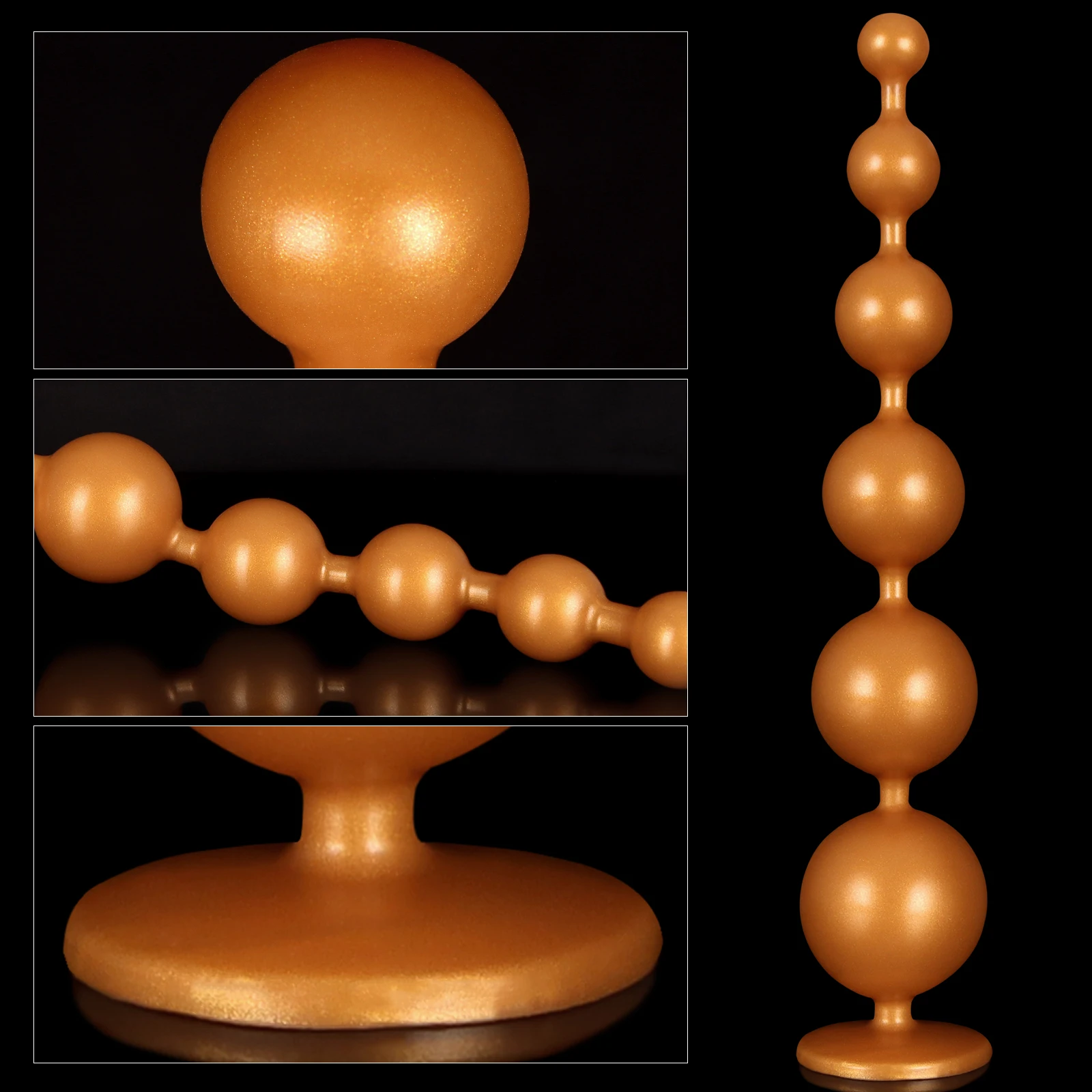 9 tamanho mas plug silicone anal contas grande anal plug cauda anal grande bola sextoy brinquedos sexuais enorme butt plug brinquedos adultos 2 estilo ass plug