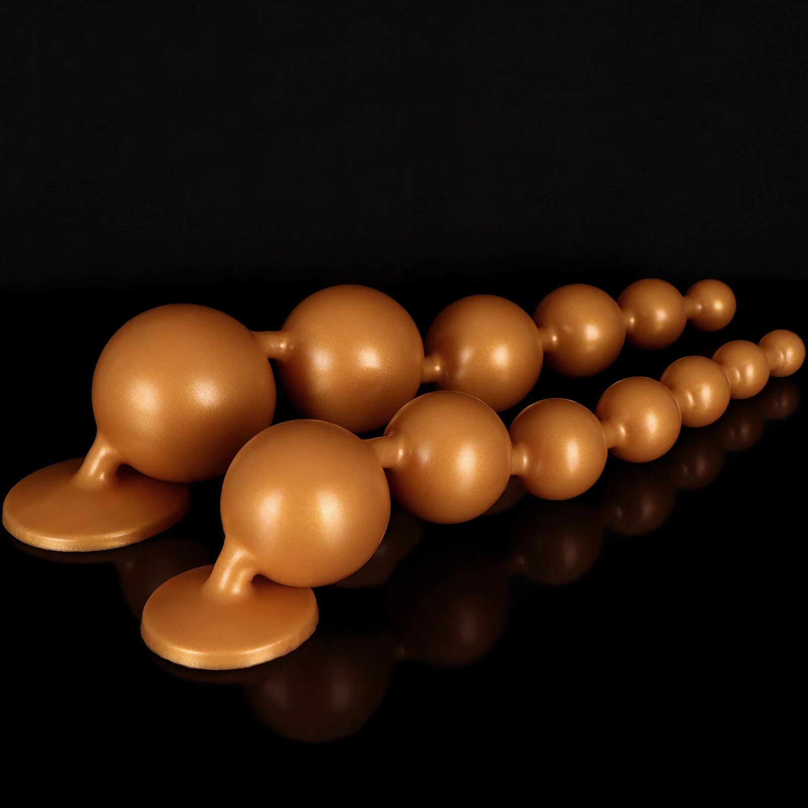 9 tamanho mas plug silicone anal contas grande anal plug cauda anal grande bola sextoy brinquedos sexuais enorme butt plug brinquedos adultos 2 estilo ass plug
