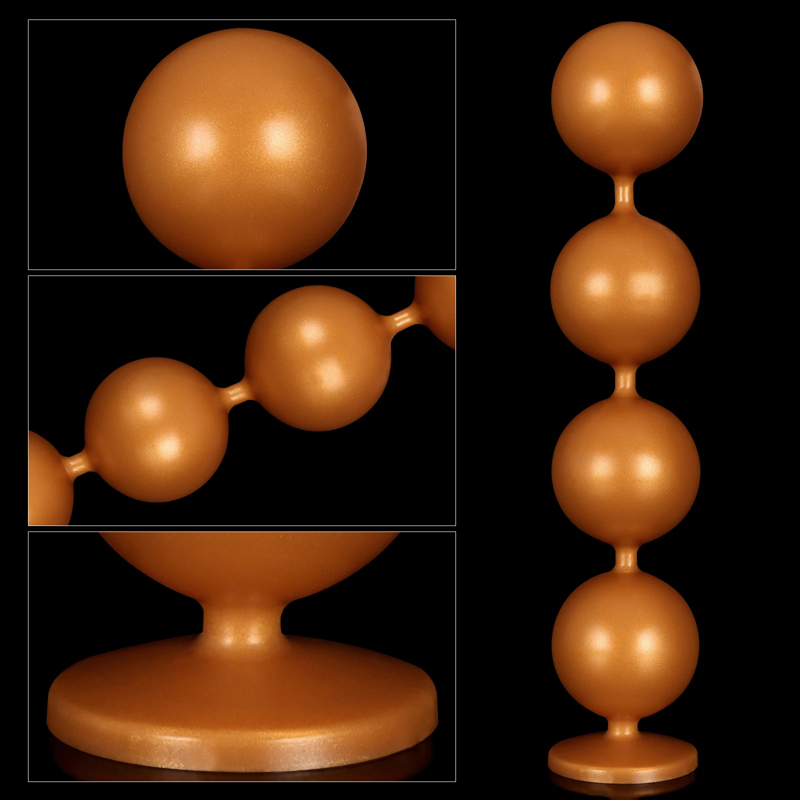 9 tamanho mas plug silicone anal contas grande anal plug cauda anal grande bola sextoy brinquedos sexuais enorme butt plug brinquedos adultos 2 estilo ass plug