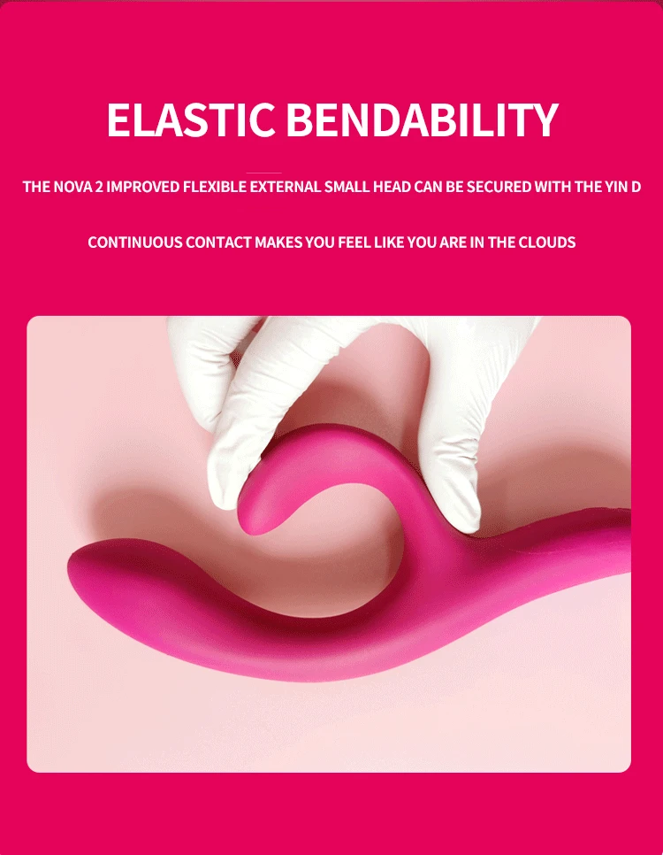 We Vibe Nova Orelhas de Coelho Vibrador À Prova D 'Água Estimulador Clitoral Silicone Adulto Brinquedos Sexuais Mulheres G-ponto Vibrador