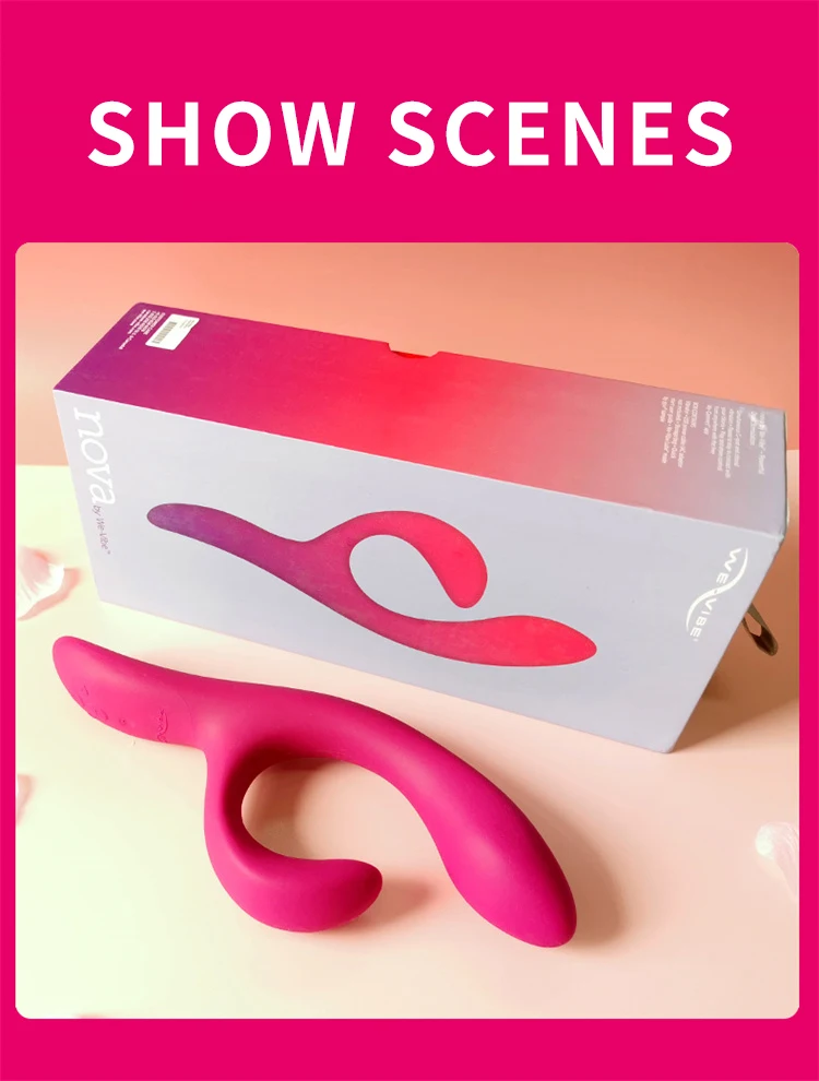 We Vibe Nova Orelhas de Coelho Vibrador À Prova D 'Água Estimulador Clitoral Silicone Adulto Brinquedos Sexuais Mulheres G-ponto Vibrador