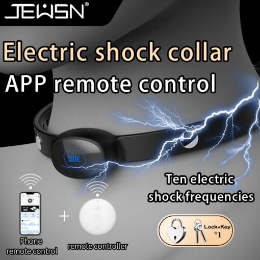 Colar de Choque Elétrico BDSM Jeusn - Imagem 3