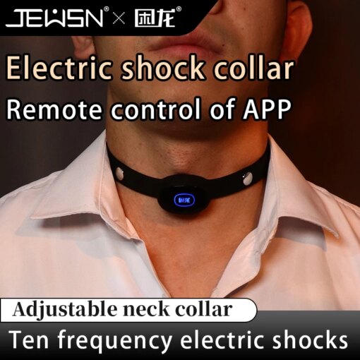 Colar de Choque Elétrico BDSM Jeusn - Imagem 2