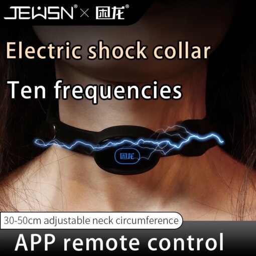 Colar de Choque Elétrico BDSM Jeusn - Imagem 4