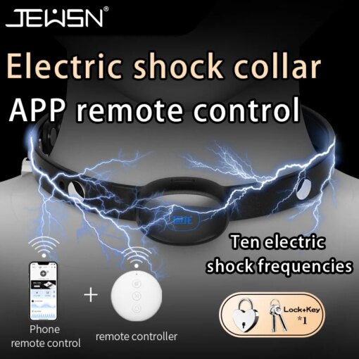 Colar de Choque Elétrico BDSM Jeusn