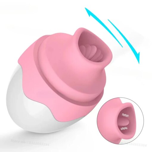 Vibrador Ovo com Língua Estimuladora