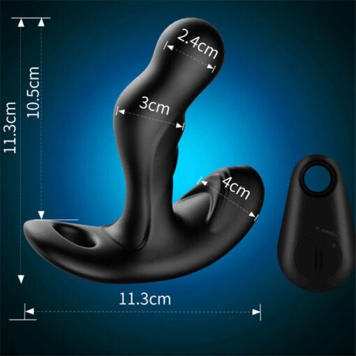 Vibrador Massageador de Próstata com Rotação 360° - Imagem 5