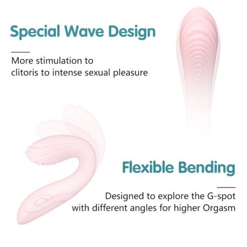 Vibrador Texturizado Flexível com 6 Velocidades - Imagem 4