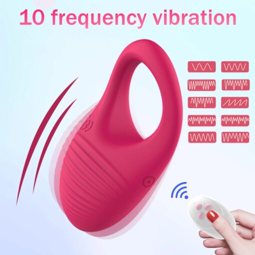 Anel Peniano Vibratório com Controle Remoto - Imagem 2