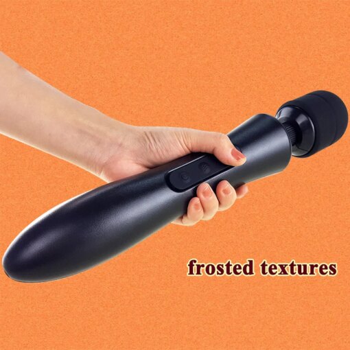 Vibrador Magic Wand Grande Super Potente Recarregável USB - Imagem 3