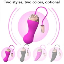 Vibrador Bullet Controle sem Fio kegel Massagem Erótica