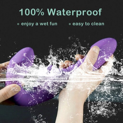 Vibrador Duplo Controle Remoto Strapless Strap-on Dildo Vibrator - Imagem 6