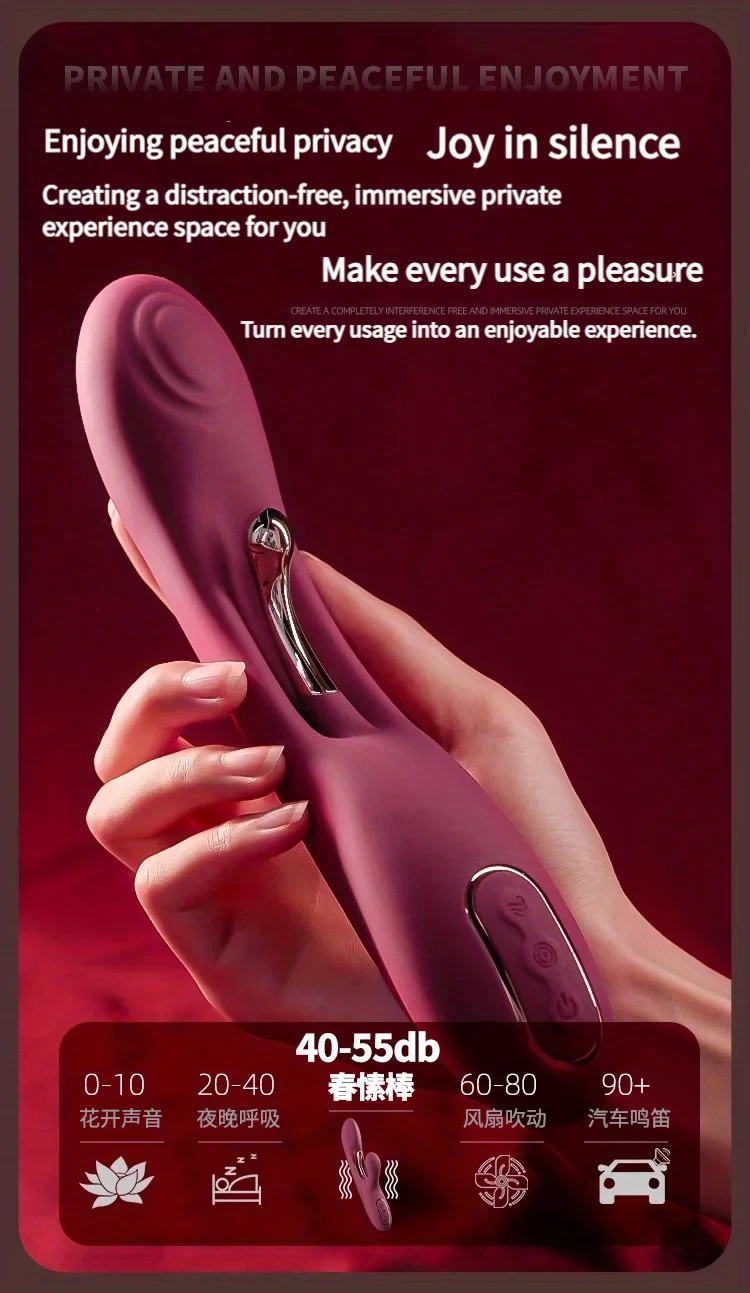 Vibrador de orgasmo sustentado, estimulador de clitóris, silicone, ponto g, poderoso 2 em 1, vibrador, masturbação feminina, brinquedos sexuais, produtos para adultos