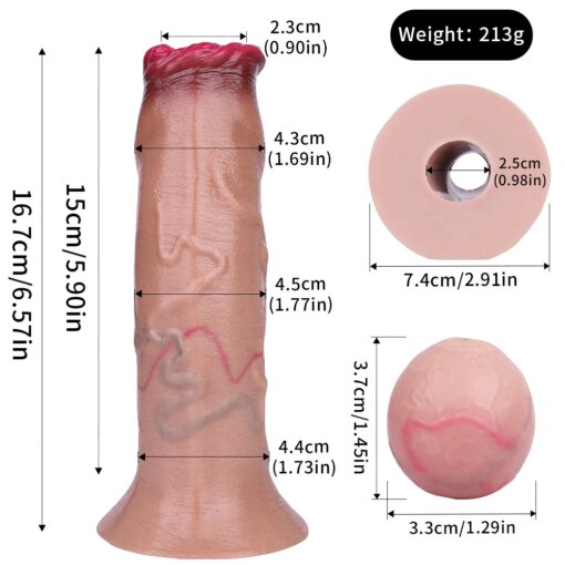 Ovipositor Anal com Plug Oco em Silicone - Imagem 5
