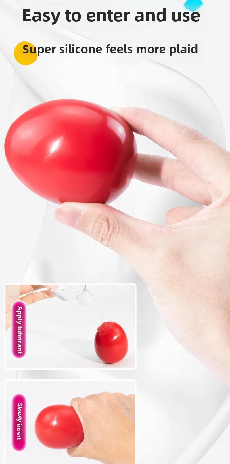 Plugue anal bola ovo butt plug sm estimulador de massagem de próstata treinador anal para adultos brinquedos sexuais eróticos para mulheres homens casais gays