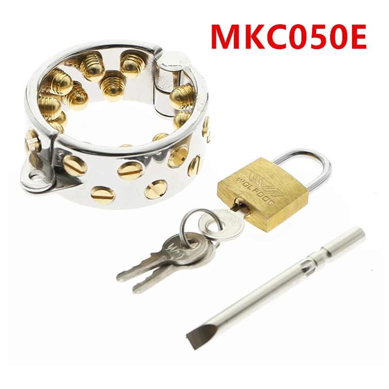 CBT Toys For Men Testicles Metal Ball Stretcher Weight Cock Ring DIY Removable Massage Spike Lock Penis Cock Cage BDSM Sex Shop