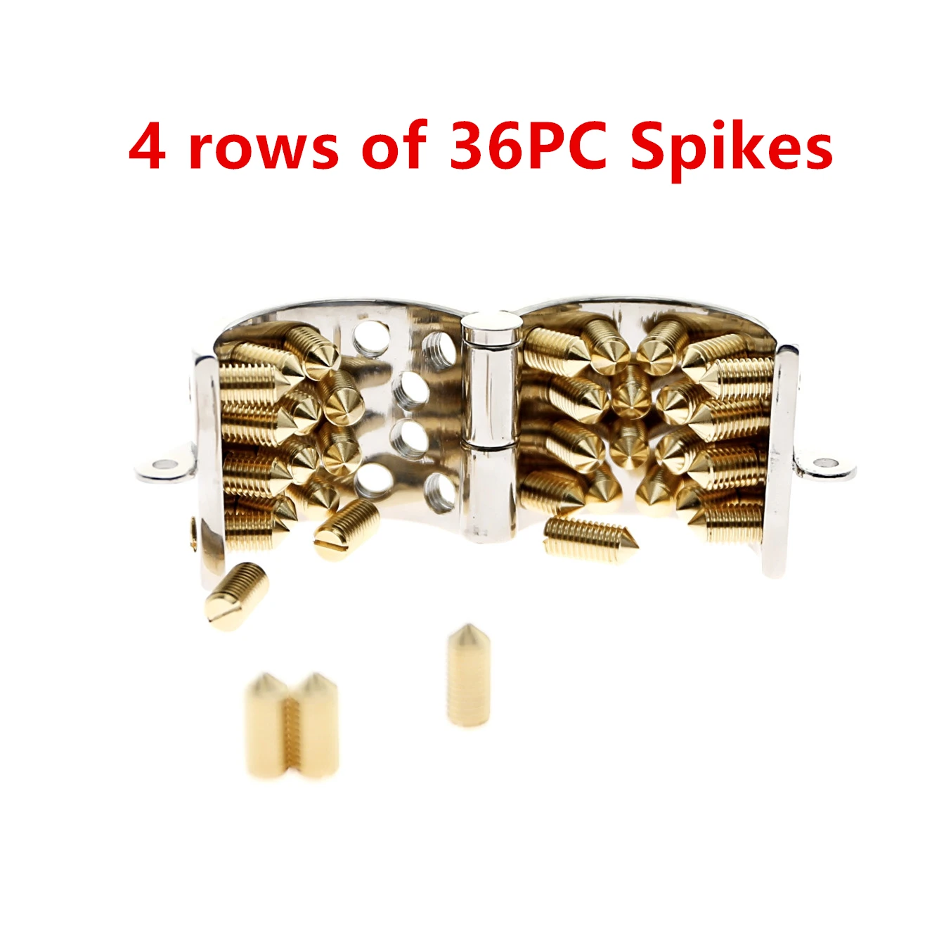 CBT Toys For Men Testicles Metal Ball Stretcher Weight Cock Ring DIY Removable Massage Spike Lock Penis Cock Cage BDSM Sex Shop