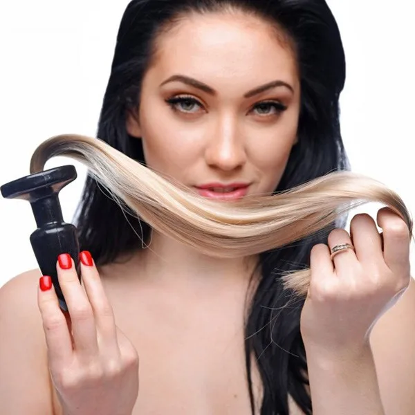 Jogo Sexy Pony Tail Butt Plug, Interpretação de Papéis Animais, Plug Anal dos Cavalos, Longa Cauda Sedosa, Brinquedos Sexuais, Produtos Fetiche, 50cm