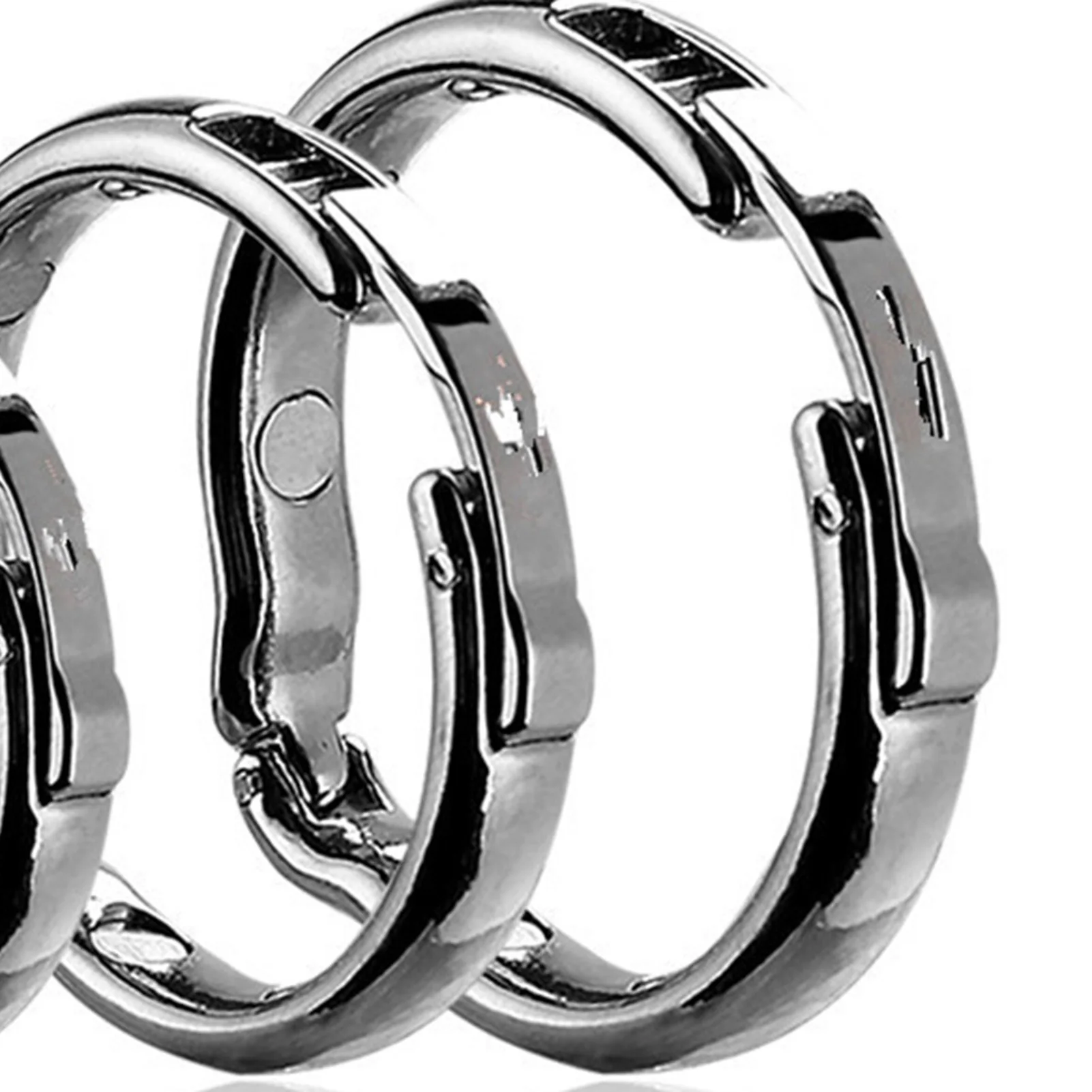 Anel peniano de aço inoxidável ajustável, atraso na ejaculação, bloqueio peniano, bondage, glans, ereção, brinquedos sexuais para homens, vários tamanhos