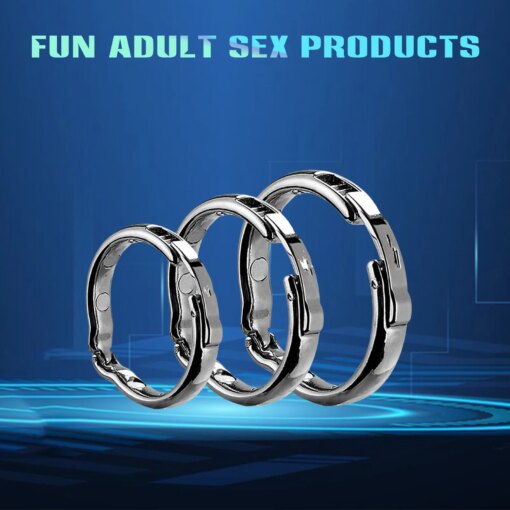 Anel Peniano Ajustável de Aço Inox - Imagem 2