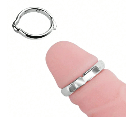 Anel Peniano Ajustável de Aço Inox