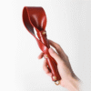 Chicote Couro Formato Folha Soft Leaf Whip (5)