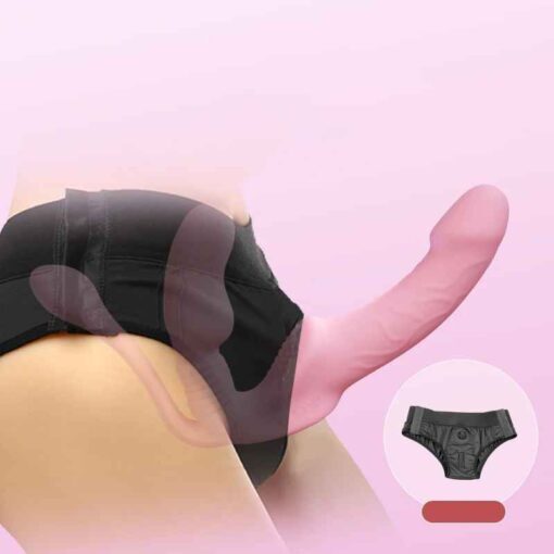 Cinta Peniana Strap-on Strapless Vibrador Feminino Wireless (5)