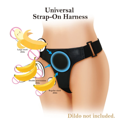 Cinta Peniana de Ajustável com Ventosa Strap-on - Imagem 3