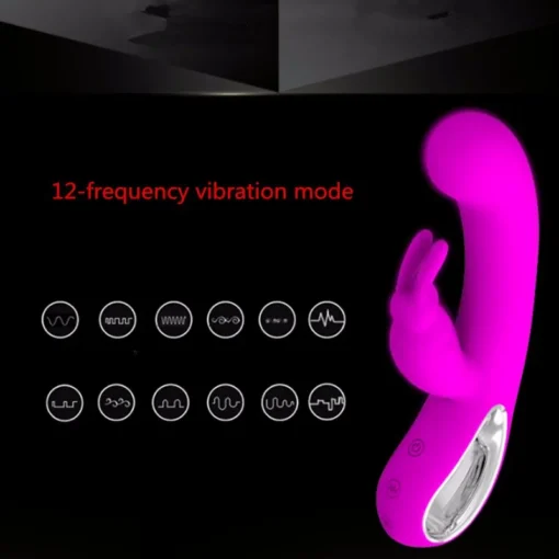 Pretty Love Webb Vibrador Coelho Rabbit 12 Velocidades Ponto G - Imagem 5