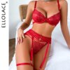 Lingerie Sensual com Glitter Ellolace