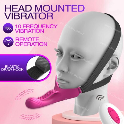Vibrador G-Ponto Heseks com Arnês de Queixo - Imagem 2