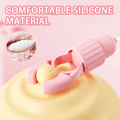 Vibrador de Mamilos com 12 Frequências Estimulador Clitoriano - Imagem 4