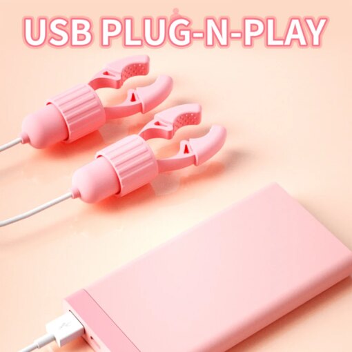 Vibrador de Mamilos com 12 Frequências Estimulador Clitoriano - Imagem 5