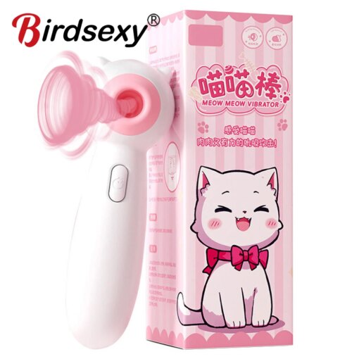 Vibrador Sugador de Clitóris com Vácuo
