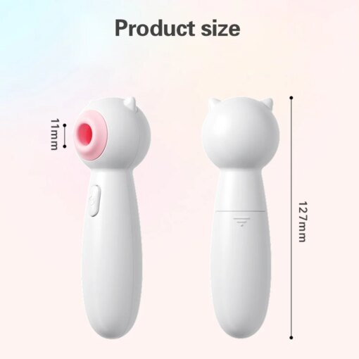 Vibrador Sugador de Clitóris com Vácuo - Imagem 5