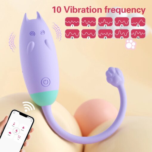 Vibrador com Controle Bluetooth para Mulheres - Imagem 2