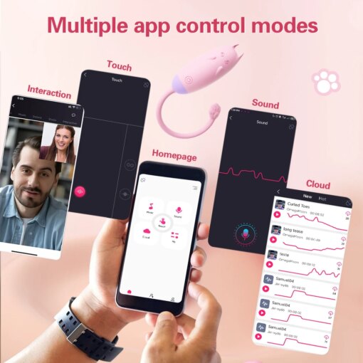 Vibrador com Controle Bluetooth para Mulheres - Imagem 3