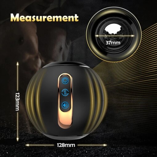 Masturbador Masculino Automático com Rotação - Imagem 5