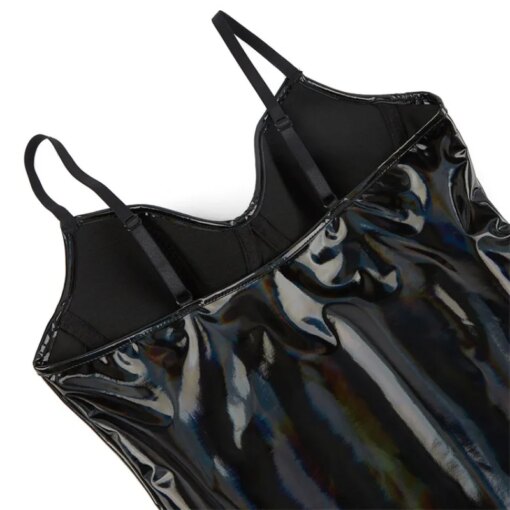 Bodysuit Modelador Feminino em Couro PU - Imagem 5