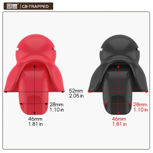 Mordaça com Língua Sólida em Silicone - Imagem 2