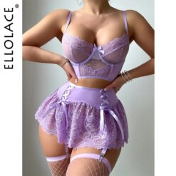 Conjunto Lingerie Fada Ellolace
