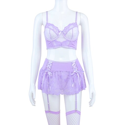 Conjunto Lingerie Fada Ellolace - Imagem 5