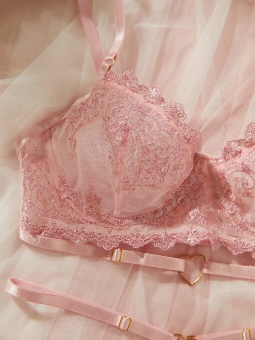 Fantasia Lingerie Feminina Ellolace com Renda - Imagem 4