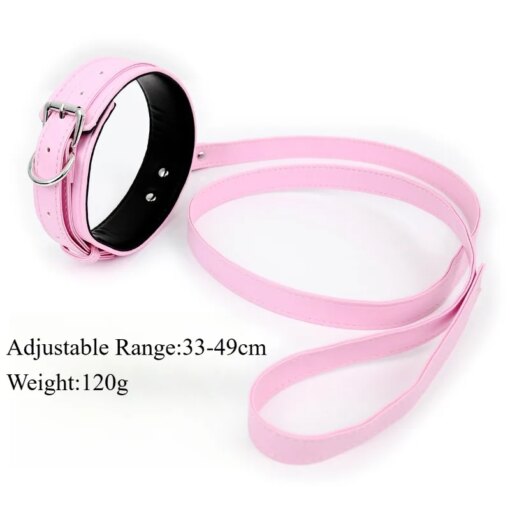Conjunto de Bondage Rosa - Imagem 6