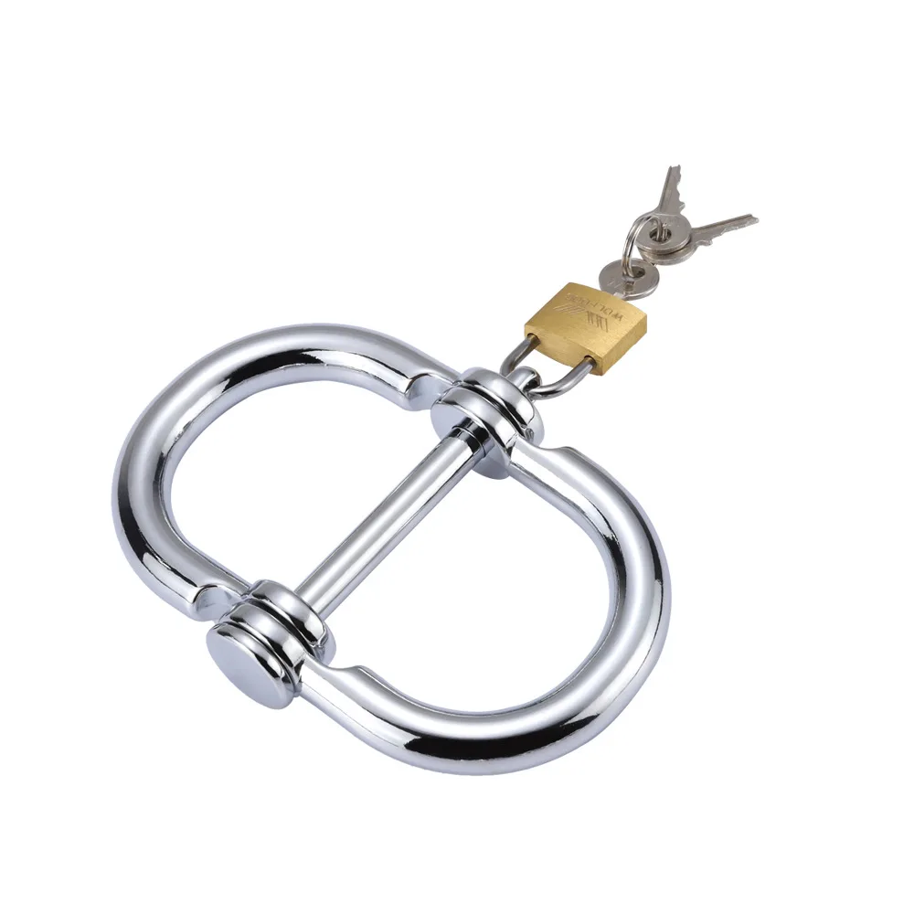SM Metal Handcuffs BDSM Toys Sex Games Restraints Detachable Cuff Wrist Bondage Bracelet Erotic Sex Toys Roleplay for Couple